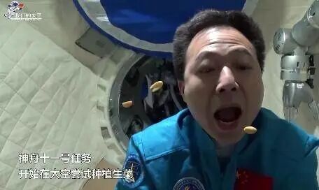 宇航员过中秋